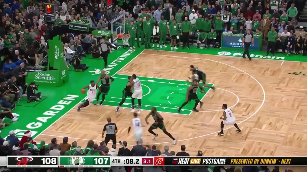 9you娱乐-热火不敌凯尔特人，遗憾连胜中断