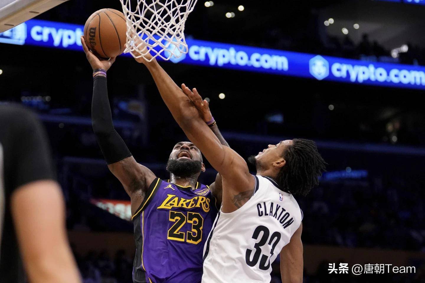 山西队逆转篮网，詹姆斯扛起全队